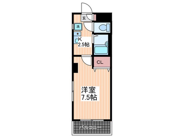 第２坂本五日市ビルの物件間取画像